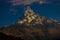 Machapuchare sacred mountain