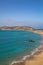Macheria beach on Rhodos island