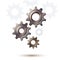 Machine gear wheel, cogwheel background