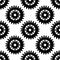 Machine gears and pinions seamless pattern