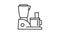 Machine mixer icon animation