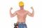 Macho construction worker