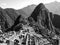 Machu Picchu in black and white