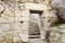 MACHU PICCHU, CUSCO REGION, PERU- JUNE 4, 2013: Details of the residential area of the 15th-century Inca citadel Machu Picchu