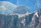 Machu Picchu inca town seen from Salkantay trek