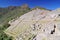 Machu picchu old mountain, pre columbian inca site situated on a mountain ridge above the urubamba valley in Peru