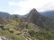 Machu Picchu Peru Incan ruins and mountain scenery llama