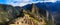 Machu Picchu, Peru - Panoramic Morning View of Machu Picchu UNESCO World Heritage