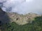 Machu picchu seen from oposite mountain putucusi