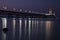Mackinac Bridge night time
