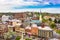 Macon, Georgia, USA historic downtown skyline