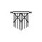 macrame line icon. Signs and symbols can be used for web, logo, mobile app, UI, UX