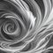 A macro capture of swirling smoke in monochromatic tones, creating abstract shapes and patterns5, Generative AI