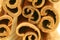 Macro - cinnamon sticks