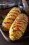 Macro or close up of barbecued corn