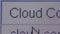 Macro Close Up and Dolly Move Search Query: Cloud Computing