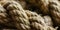 Macro close up of rope texture background