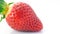 Macro closeup of fresh strawberry fruit