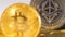 Macro Coin Belongs to Bitcoin in front of Ethereum Model
