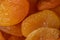 Macro Dried Apricots