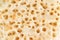 Macro english crumpet background