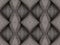 Macro photo-pattern of hand woven structure. Stylish minimalist seamless geometric pattern with 3D effect