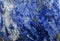 Macro Photo of Raw Mineral Sodalite Gemstone Surface Texture