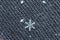 The macro photo of a snowflake, background or abstraction. Winter photo very close.