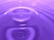 Macro photography of purple pink water drop / ink drops splash and ripples, wet, conceptual art, environmental, conservation.