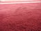 Macro shoot of red and gray rug on a mosque