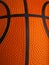 Macro shot. Basketball details. The concept is sports, basketball, sports games, training, champions league, physical education,