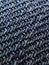 Macro shot of blue color jeans thread texture.