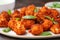 macro shot of buffalo-roasted cauliflower bites