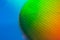 Macro of Silicon wafers Chip Technology Background