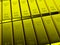 Macro view of rows of gold bars