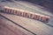 Macro Of The Word Terrorism Formed By Wooden Blocks On A Wooden Floor