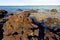 madagascar in indian ocean sand isle rock