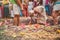 Madala with flowers and fruits, ceremony of earth.