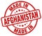made in Afghanistan stamp
