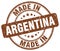 made in Argentina stamp