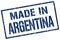 Made in Argentina stamp
