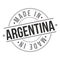 Made In Argentina Stamp Logo Icon Symbol Design. Vector Seal Illustration National Product Vector.