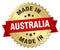 Made in Australia gold badge