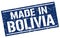 made in Bolivia stamp