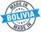 made in Bolivia stamp