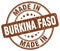 made in Burkina Faso stamp