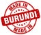 made in Burundi stamp