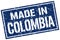 Made in Colombia stamp