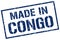 made in Congo stamp
