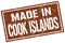 made in Cook Islands stamp